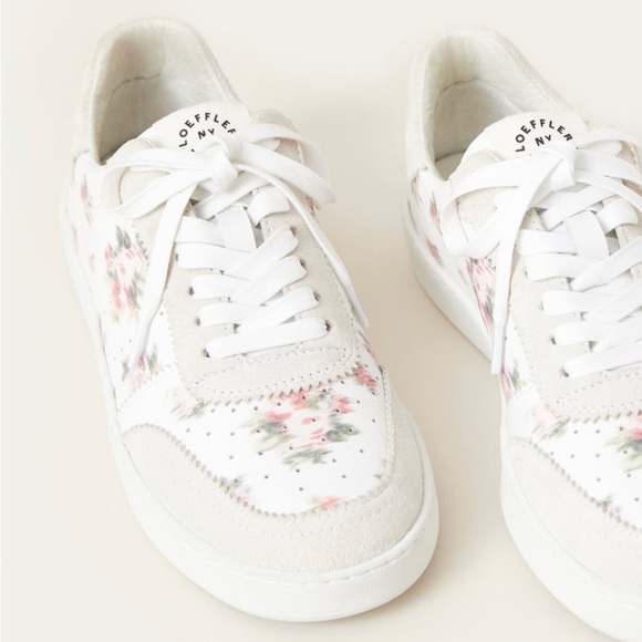 NWT Loeffler Randall Keeley Floral Sneaker - Picture 5 of 5